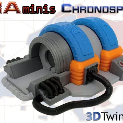 Mô hình kiến trúc Teleporter Device (Chronosphere từ Red Alert)