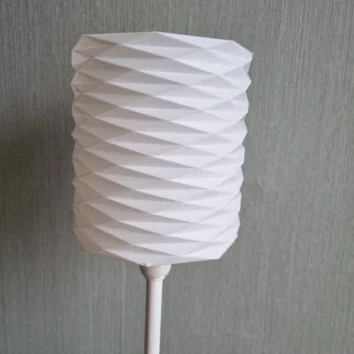 Chao đèn góc cạnh hiện đại cho IKEA STRÅLA