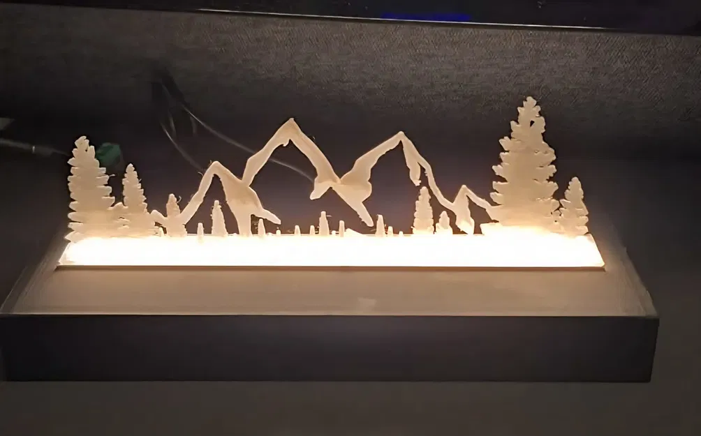 Đèn ngủ hình núi non (Mountain LED Light) - Image 1