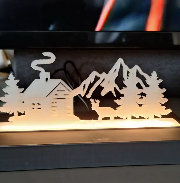 Đèn ngủ hình núi non (Mountain LED Light) - Image 2