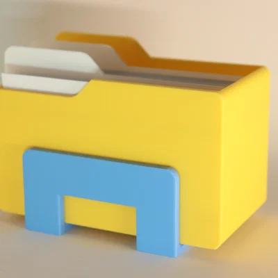 Windows 10 File Explorer - Hộp Đựng Thẻ Ghi Chú (Index Card Holder)