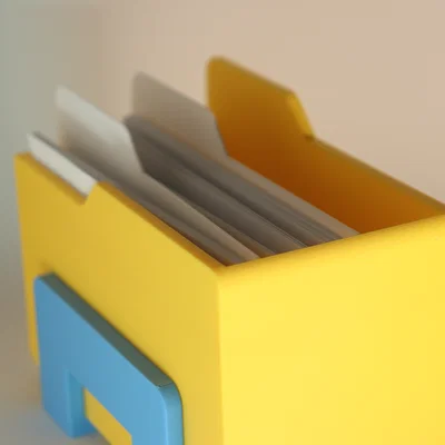 Windows 10 File Explorer - Hộp Đựng Thẻ Ghi Chú (Index Card Holder)