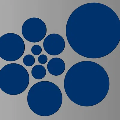 Bộ đế mô hình 3D cho Warhammer (25mm - 160mm)