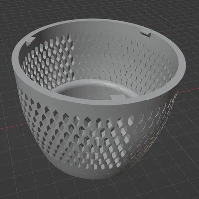 Phụ kiện bảo vệ bơm Ecotech MP60 - Lưới chống hút cá in 3D