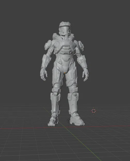 Mô hình 3D Spartan Recruit Halo 4 - Sưu tầm cho fan game - Image 1