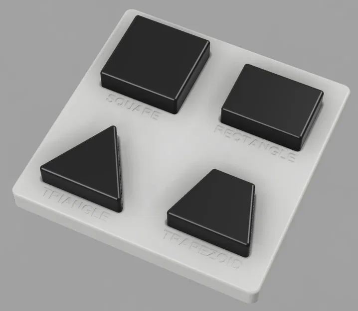 Bộ Khối Đồ Chơi Montessori 5 Mảnh – Giúp Bé Học Hình Khối - Image 1