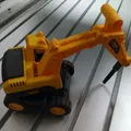 Búa thủy lực (Pneumatic hammer) in 3D cho mô hình máy xúc - Thumbnail 1