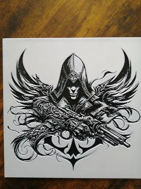 Mẫu tranh 3D Hue Forge Assassin's Creed Syndicate tuyệt đẹp - Image 1