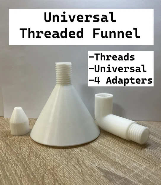 Phễu Vạn Năng Có Ren (Universal Threaded Funnel) - Image 1