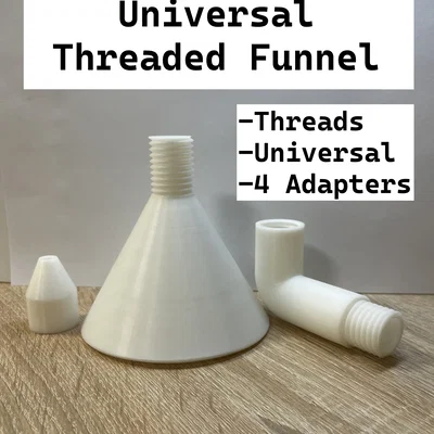 Phễu Vạn Năng Có Ren (Universal Threaded Funnel)