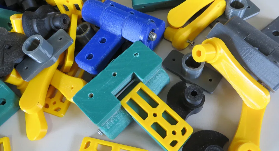 Bộ phụ kiện bản lề và tay nắm tự in 3D cho xe CamperVan Caravan - Image 1