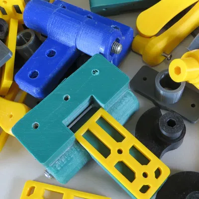 Bộ phụ kiện bản lề và tay nắm tự in 3D cho xe CamperVan Caravan