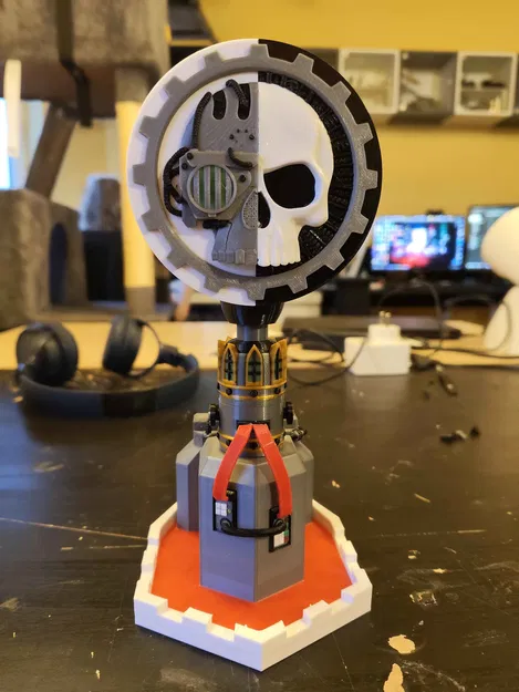 Grimdarkfuture: Giá treo tai nghe Tech support priest (phiên bản không tay cầm) - Image 1