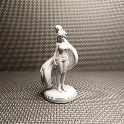 Mô hình Anime Girl cách điệu – Tượng nhân vật tóc dài