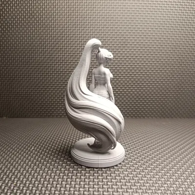 Mô hình Anime Girl cách điệu – Tượng nhân vật tóc dài