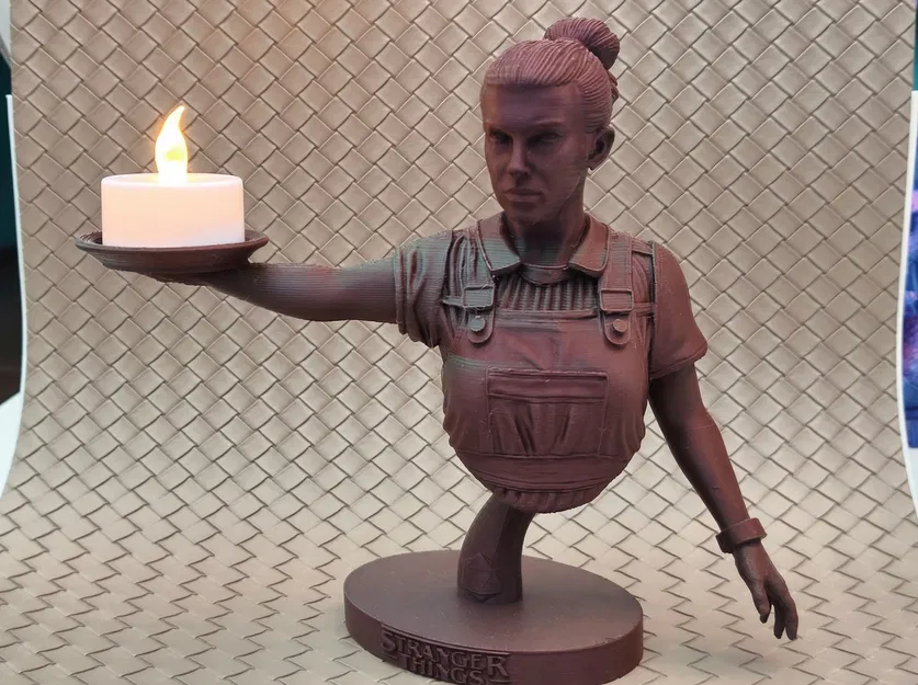 Eleven - Stranger Things - Đế cắm nến LED (Tea light Holder) - Image 1