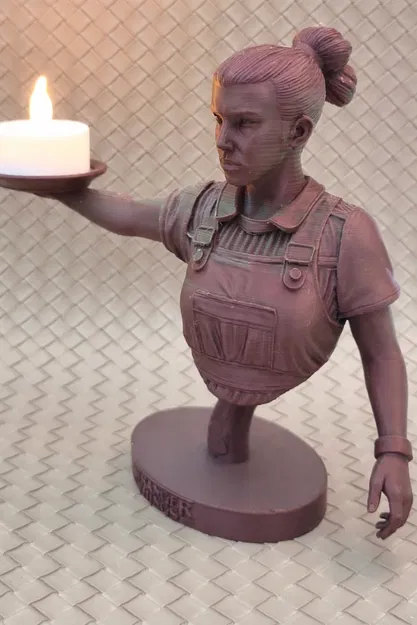 Eleven - Stranger Things - Đế cắm nến LED (Tea light Holder) - Image 2