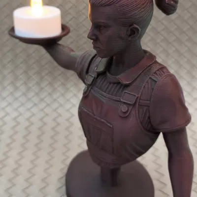 Eleven - Stranger Things - Đế cắm nến LED (Tea light Holder)
