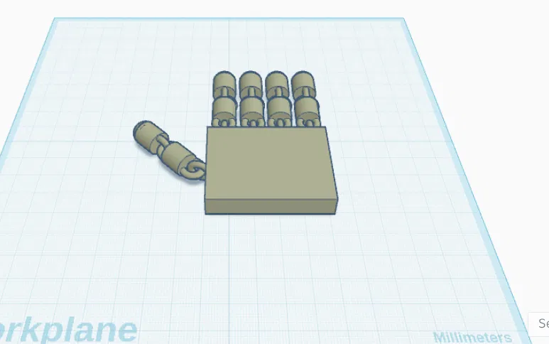 Mô hình bàn tay linh hoạt (Flexi Hand) phong cách độc đáo - Image 1