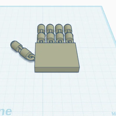 Mô hình bàn tay linh hoạt (Flexi Hand) phong cách độc đáo