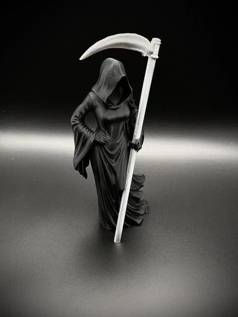 Mô hình 3D Lady Death - Tượng Tử thần nữ đầy nghệ thuật - Image 3