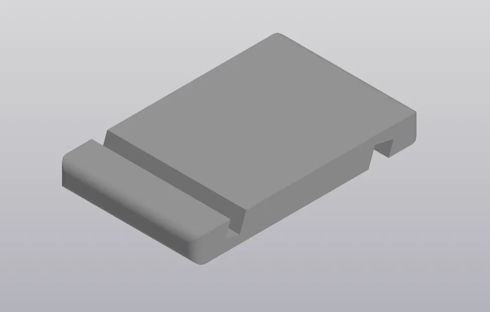 Đế giữ điện thoại 2.0 (Simple phone holder) - Thiết kế 3D tối giản - Image 1