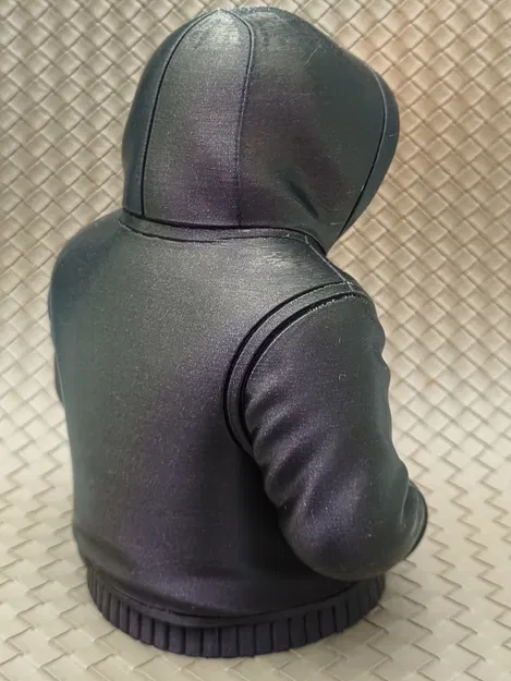 Đế đèn LED Tealight hình áo Hoodie (phiên bản có mũ) - Image 6