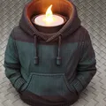 Hoodie #2 (Không mũ) - Đế đựng đèn LED Tealight - Thumbnail 4