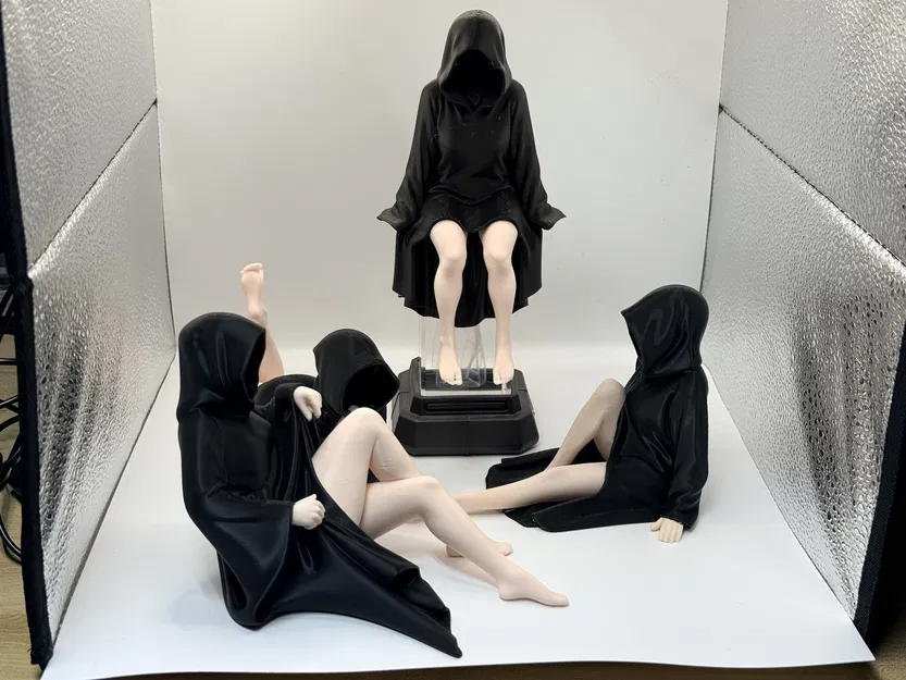 Bộ tượng 4 nhân vật nữ huyền bí Mysterious Women - Mô hình in 3D độc đáo - Image 3
