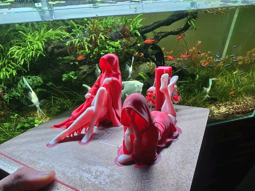 Bộ tượng 4 nhân vật nữ huyền bí Mysterious Women - Mô hình in 3D độc đáo - Image 5