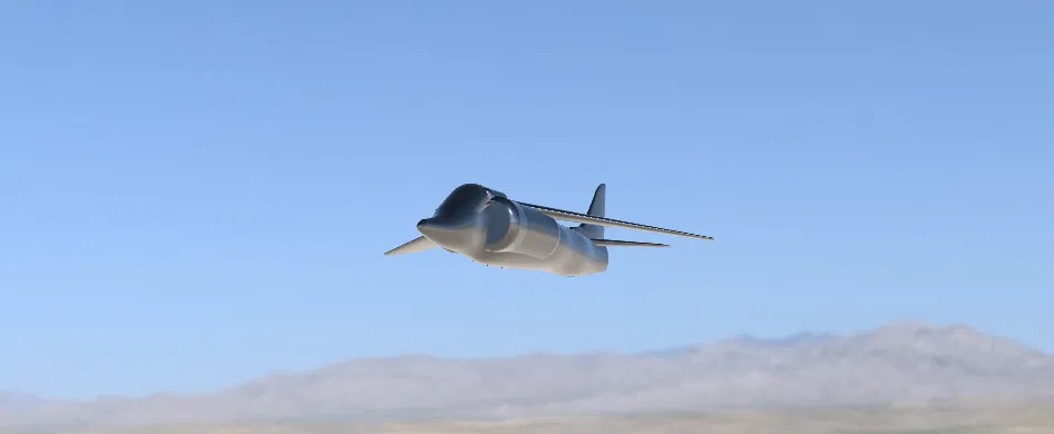 Mô hình máy bay chiến đấu phong cách Harrier - Image 2