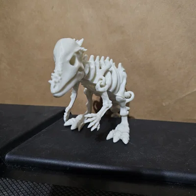 Mô hình bộ xương khủng long Pachycephalosaurus khớp nối in 3D