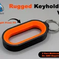 Rugged Keyholder V1 - Móc chìa khóa cứng cáp, thiết kế tối giản - Thumbnail 1