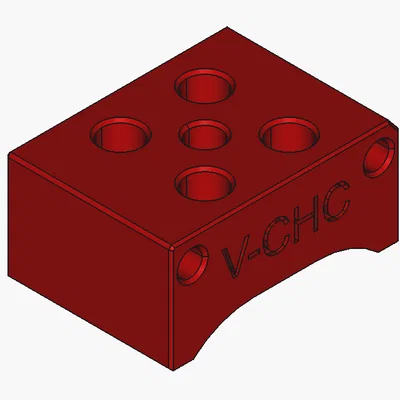 Ngàm gắn Hotend CHC v6 cho Voron 0.2 Mini Afterburner