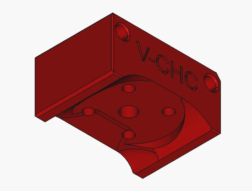 Ngàm gắn Hotend CHC v6 cho Voron 0.2 Mini Afterburner - Image 2
