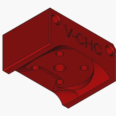 Ngàm gắn Hotend CHC v6 cho Voron 0.2 Mini Afterburner