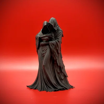 Mô hình 3D cặp đôi Tử thần Till Death Do Us Part đầy nghệ thuật