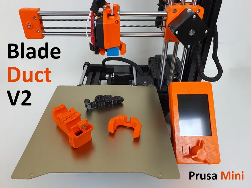 Bộ Ống Dẫn Gió Làm Mát Tháo Rời V2 Cho Prusa Mini - Image 1