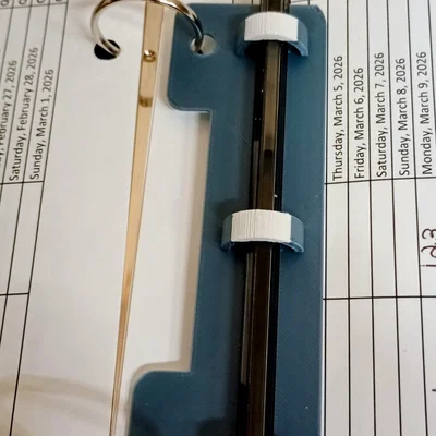 Khay gài bút tiện lợi cho bìa còng 3 vòng (Binder Pen Holder)