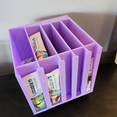 Khay đựng gói pha nước uống (Drink Mix Packet Holder) in 3D