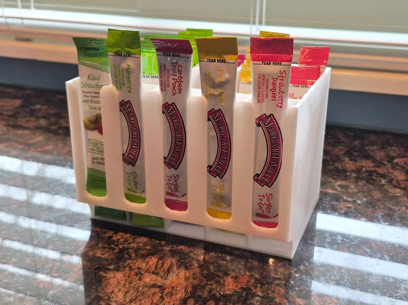 Khay đựng gói nước uống 5 ngăn (Drink Mix Packet Holder) tiện lợi - Image 1