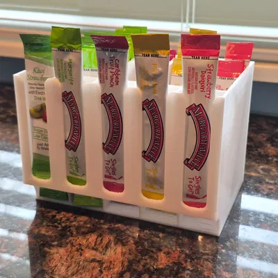 Khay đựng gói nước uống 5 ngăn (Drink Mix Packet Holder) tiện lợi