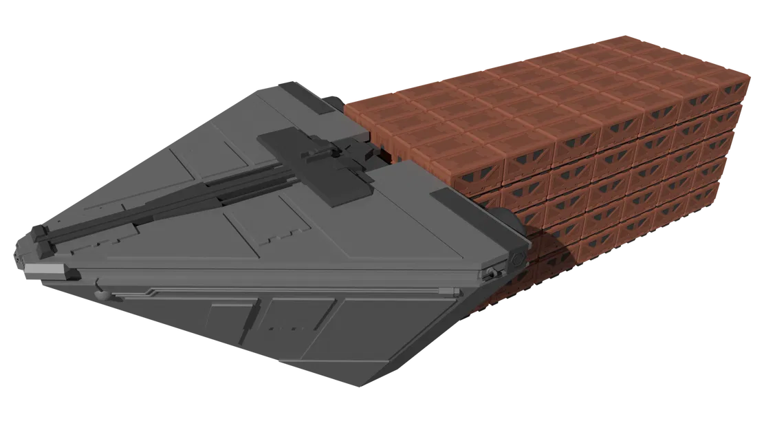 Mô hình tàu Star Wars Imperial Container Transport - Image 9