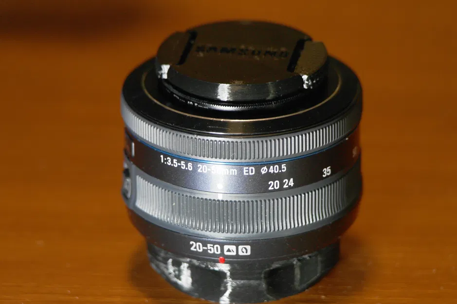 Nắp ống kính (in một phần) - 40.5 mm, 52 mm, 58 mm - Đã thêm support dưới lò xo - Image 6