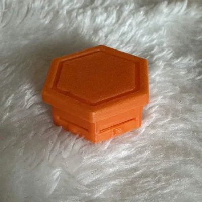 Gá đỡ nam châm 8x2mm cho hệ thống HSW - Honeycomb Storage Wall