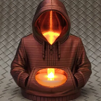 Hoodie - Chụp đèn LED Tealight độc đáo