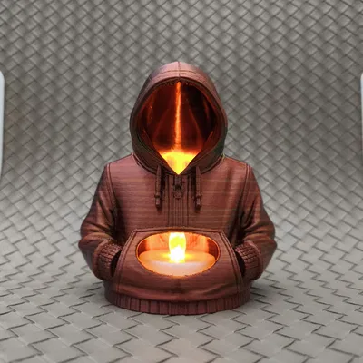 Hoodie - Chụp đèn LED Tealight độc đáo