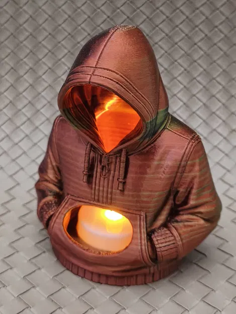 Hoodie - Chụp đèn LED Tealight độc đáo - Image 5
