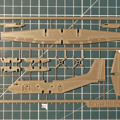 Mô hình Kit Card Transall C-160