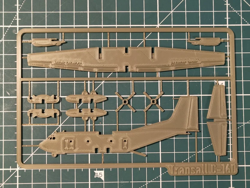 Mô hình Kit Card Transall C-160 - Image 5